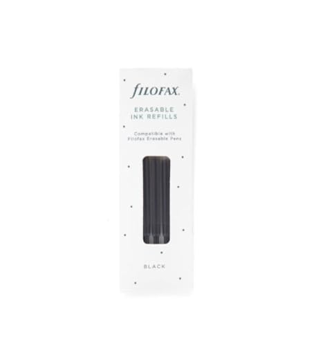 Filofax Nachfüllpack für Kugelschreiber, löschbar, Schwarz Filofax Nachfüllpack für Kugelschreiber, löschbar, Schwarz von Filofax