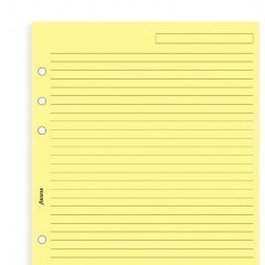 Filofax Nachfüllpatrone o.j. All Größen & Variationen für Filofax Organizern - A5 Gelb Lineal Notizpapier Filofax Nachfüllpatrone o.j. All Größen & Variationen für Filofax Organizern - A5 Gelb Lineal Notizpapier von Filofax