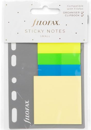 Filofax Nachfüllungen Undatiert Alle Größen & Variationen Für Filofax Organizer Pocket Assorted Sticky Notes von Filofax