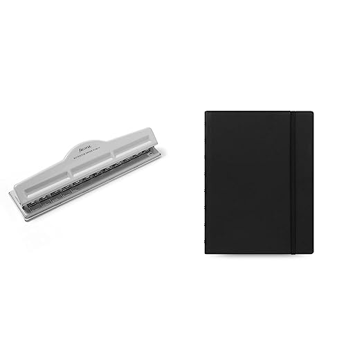 Filofax Papier-Locher für Nachfüllbares Notizbuch & Notizbuch, A5, nachfüllbar, schwarz von Filofax