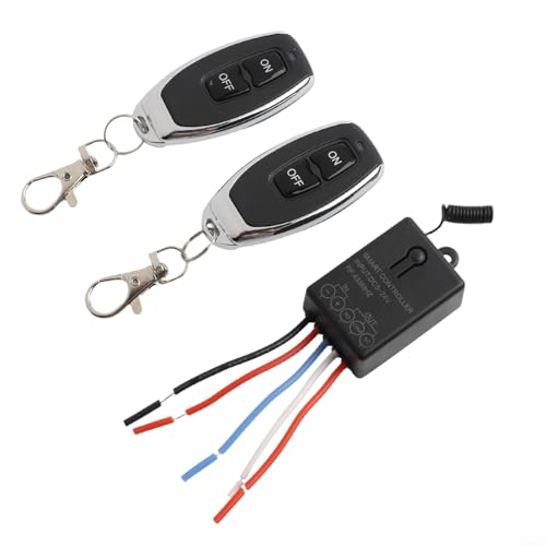 1 x Mini-Fernbedienungsschalter, DC 6 V, 12 V, 24 V, 1 K, RF für Relaisschalter von Filteilect