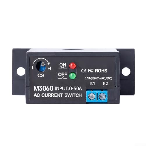 Messbereich für Relais M3050/m3056 AC-Überwachung 0230a für Sensorschalter, Selbstversorgung, Strom, nicht-elektronischer Schalter, Induktion, industriell (M3060) von Filteilect