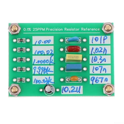 Widerstands- und Kondensator-Referenzplatine für Multimeter-Kalibrierung und Korrektur Widerstands- und Kondensator-Referenzplatine für Multimeter-Kalibrierung und Korrektur von Filteilect