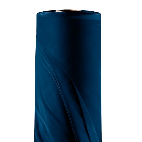 Filumi Stoff Meterware 1m, Breite 3m, Dunkelblau, Samtstoff, Stoffe zum Nähen, Vorhangstoff, Polsterstoff, Möbelstoff, Stoff für Kissenbezüge, stoffhose Velto Filumi Stoff Meterware 1m, Breite 3m, Dunkelblau, Samtstoff, Stoffe zum Nähen, Vorhangstoff, Polsterstoff, Möbelstoff, Stoff für Kissenbezüge, stoffhose Velto von Filumi