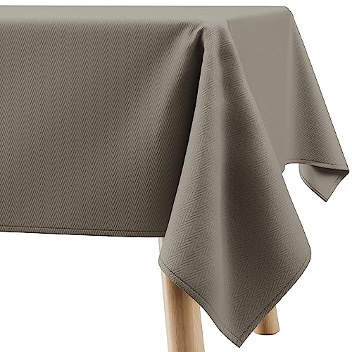 Filumi Tischdecke 110x140 cm Beige Abwaschbar Für Indoor Outdoor geometrisches Zickzackmuster Verte Filumi Tischdecke 110x140 cm Beige Abwaschbar Für Indoor Outdoor geometrisches Zickzackmuster Verte von Filumi