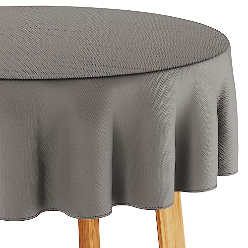 Filumi Tischdecke 120x120 cm rund Kakao Abwaschbar Für Indoor Outdoor geometrisches Zickzackmuster Verte Filumi Tischdecke 120x120 cm rund Kakao Abwaschbar Für Indoor Outdoor geometrisches Zickzackmuster Verte von Filumi