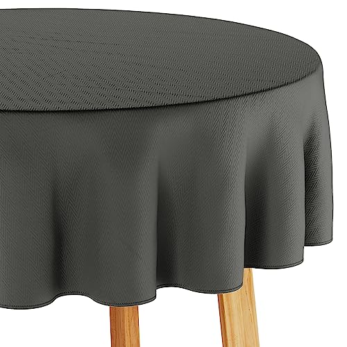 Filumi Tischdecke 130x180 cm oval Grau Abwaschbar Für Indoor Outdoor geometrisches Zickzackmuster Verte Filumi Tischdecke 130x180 cm oval Grau Abwaschbar Für Indoor Outdoor geometrisches Zickzackmuster Verte von Filumi
