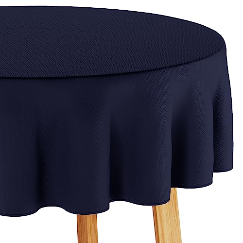 Filumi Tischdecke 140x180 cm oval Dunkelblau Abwaschbar Für Indoor Outdoor geometrisches Zickzackmuster Verte Filumi Tischdecke 140x180 cm oval Dunkelblau Abwaschbar Für Indoor Outdoor geometrisches Zickzackmuster Verte von Filumi