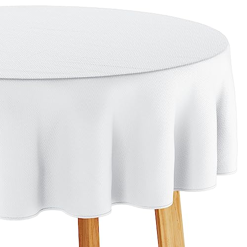 Filumi Tischdecke 140x180 cm oval Weiß Abwaschbar Für Indoor Outdoor geometrisches Zickzackmuster Verte Filumi Tischdecke 140x180 cm oval Weiß Abwaschbar Für Indoor Outdoor geometrisches Zickzackmuster Verte von Filumi