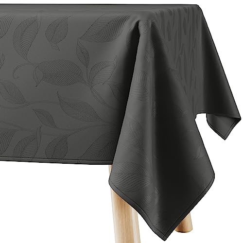 Filumi Tischdecke 140x240 cm Grau Abwaschbar Für Indoor Outdoor Pflanzenmuster Amalu Filumi Tischdecke 140x240 cm Grau Abwaschbar Für Indoor Outdoor Pflanzenmuster Amalu von Filumi