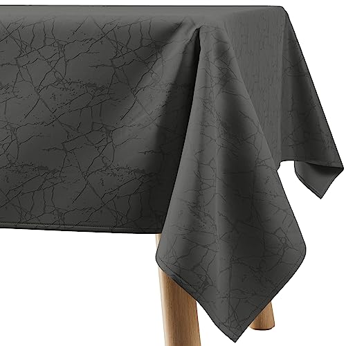 Filumi Tischdecke 140x260 cm Grau Abwaschbar Für Indoor Outdoor Marmormuster Manil Filumi Tischdecke 140x260 cm Grau Abwaschbar Für Indoor Outdoor Marmormuster Manil von Filumi