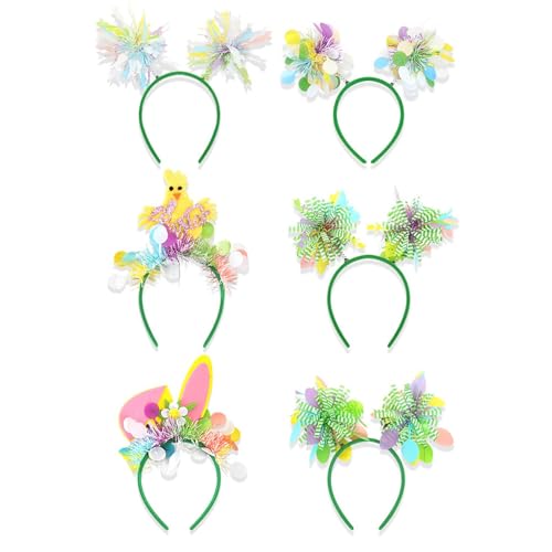 Filvczt -Stirnband-Set, Kopfbedeckung, Haarband, langlebig, einfache Verwendung, 6 Stück, für Mädchen, Frauen, Freundin von Filvczt