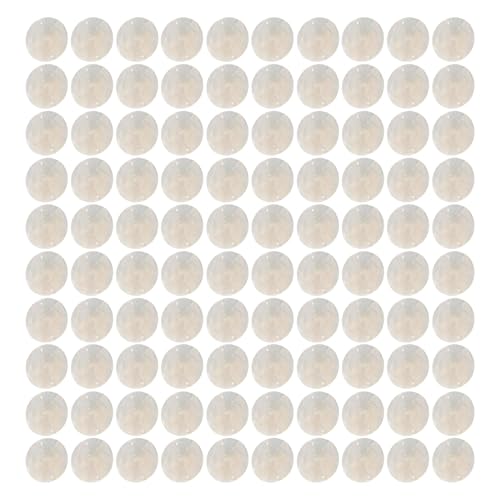Runde Muscheln Mit Löchern, Flache Muschelperlen, Schmuckzubehör, Mit 100 Schalen, Vorgebohrten Löchern Und Leichtgewicht, 5 Cm, Zum Herstellen Von Halskette, Ohrringen, Handwerk von Filvczt
