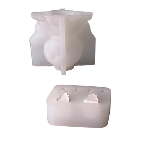 Weihnachtspuppenkerzengussform Mit Hitzebeständigem Material, 8,6x8x5 Cm, Weihnachtsilikonform, Duftende Kerzenwachs, Einfache Freisetzung Und Sauber, Für Aromatherapie, Seife, W-achs, Polymer Weihnachtspuppenkerzengussform Mit Hitzebeständigem Material, 8,6x8x5 Cm, Weihnachtsilikonform, Duftende Kerzenwachs, Einfache Freisetzung Und Sauber, Für Aromatherapie, Seife, W-achs, Polymer von Filvczt