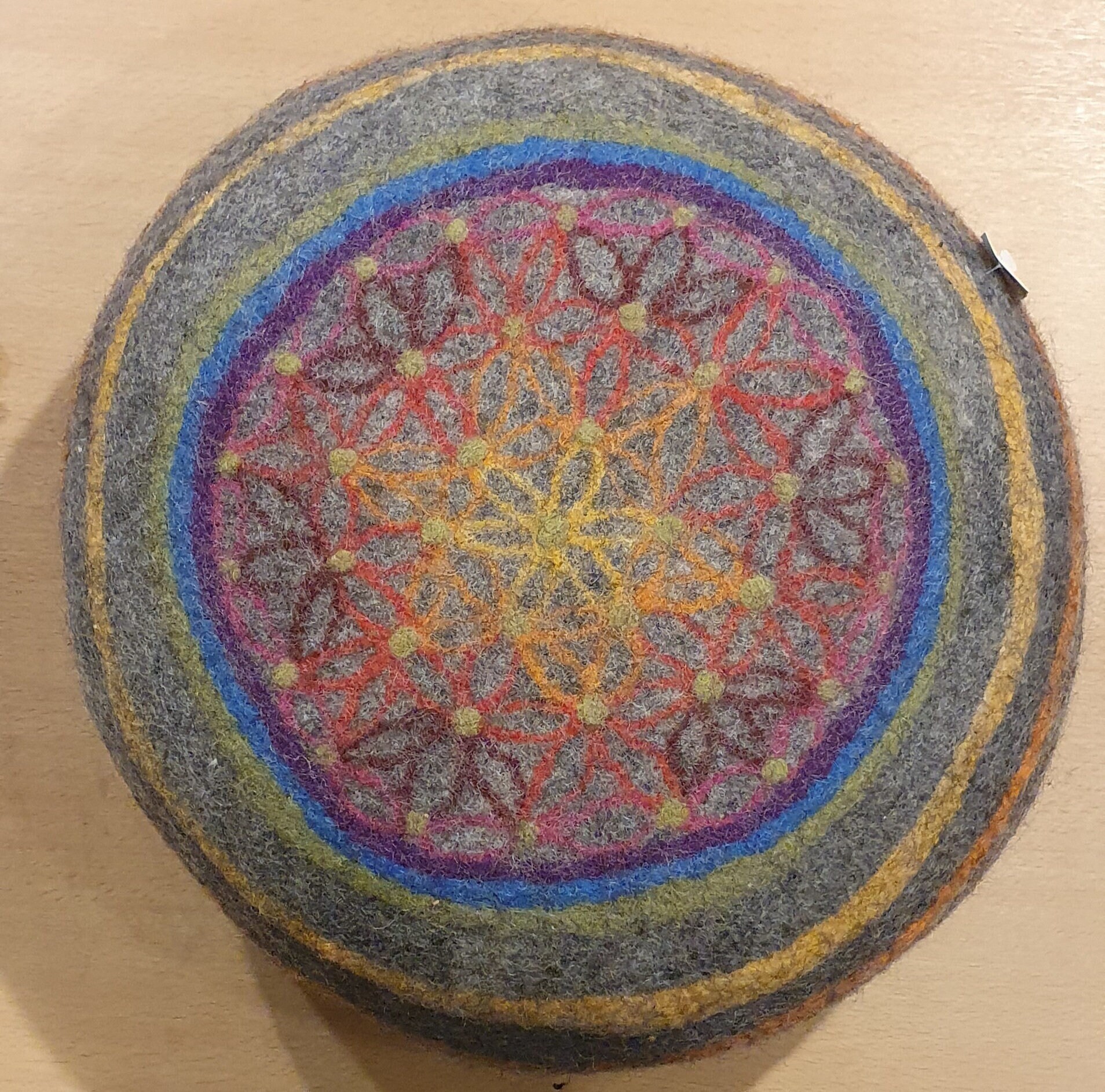 Yogakissen, Blume Des Lebens Yogakissen, Blume Des Lebens von FilzundCo