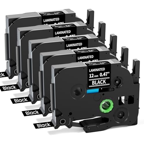 Fimax Tze-335 Schwarz Tape Cassette 12mm Kompatible mit Brother P-touch Bänder 12mm 0.47 Black Schriftband TZe TZ-335 für Brother P touch Beschriftungsgerät H100 H100HB H100R D410 CUBE D210 H107B Fimax Tze-335 Schwarz Tape Cassette 12mm Kompatible mit Brother P-touch Bänder 12mm 0.47 Black Schriftband TZe TZ-335 für Brother P touch Beschriftungsgerät H100 H100HB H100R D410 CUBE D210 H107B von Fimax Tech