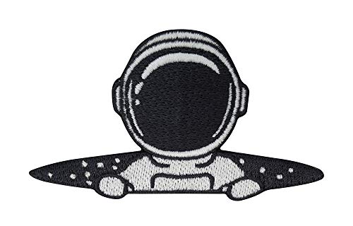 Finally Home Astronaut aus dem All Patch zum Aufbügeln | Weltraum Alien Patches, Bügelflicken, Flicken, Aufnäher von Finally Home