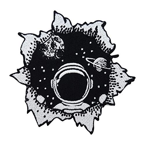 Astronaut in einem Loch Patch zum Aufbügeln | Weltraum Patches, Alien Bügelflicken, Ufo Flicken, Nasa Aufnäher für Jeansjacken Finally Home Astronaut in einem Loch Patch zum Aufbügeln | Weltraum Patches, Alien Bügelflicken, Ufo Flicken, Nasa Aufnäher für Jeansjacken Finally Home von Finally Home