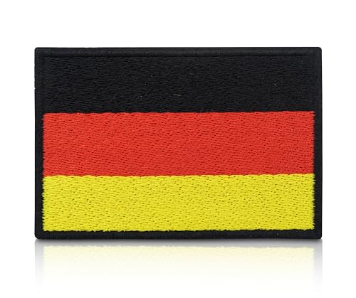 Finally Home Deutschland Flagge Patch mit Klett Rückseite | 7,6 x 5,1 cm | Klettpatches, Deutsche Fahne Patches, Germany Flag Klettpatch Finally Home Deutschland Flagge Patch mit Klett Rückseite | 7,6 x 5,1 cm | Klettpatches, Deutsche Fahne Patches, Germany Flag Klettpatch von Finally Home