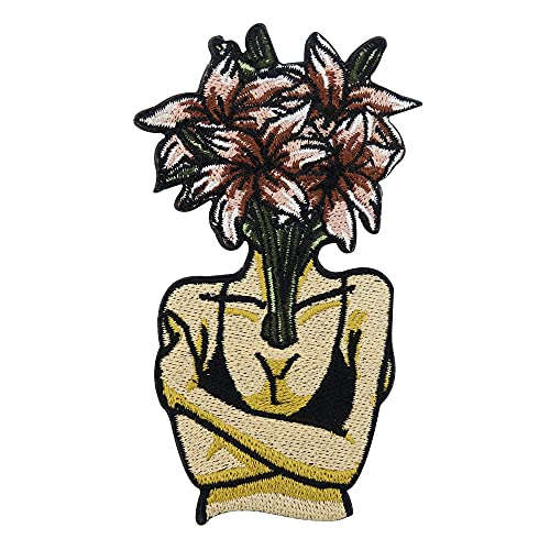 Finally Home Body Shaming Flower Head Patch zum Aufbügeln | Blumen Patches, Frauen Bügelbild, Women Flicken, Jeansjacken Aufnäher Finally Home Body Shaming Flower Head Patch zum Aufbügeln | Blumen Patches, Frauen Bügelbild, Women Flicken, Jeansjacken Aufnäher von Finally Home
