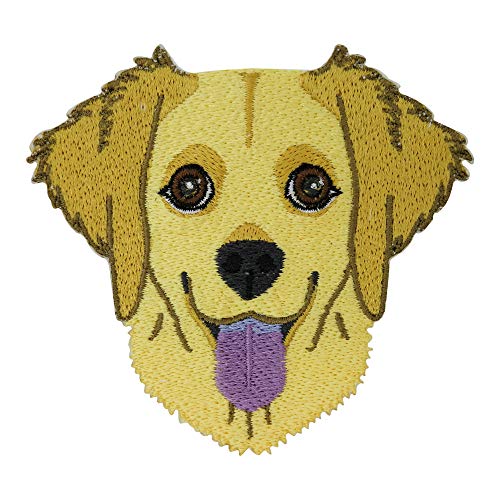 Finally Home Golden Retriever Hund Patch zum Aufbügeln | Hunde Patches, Tier Bügelflicken, Kinder Flicken, Pfoten Aufnäher für Finally Home Golden Retriever Hund Patch zum Aufbügeln | Hunde Patches, Tier Bügelflicken, Kinder Flicken, Pfoten Aufnäher für von Finally Home