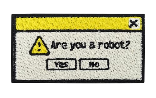 Finally Home Patch zum Aufbügeln - Are you a robot? | Retro Gamer Patches, Vintage Aufbügler, Flicken, Lustiger Aufnäher, Bügelbild Finally Home Patch zum Aufbügeln - Are you a robot? | Retro Gamer Patches, Vintage Aufbügler, Flicken, Lustiger Aufnäher, Bügelbild von Finally Home