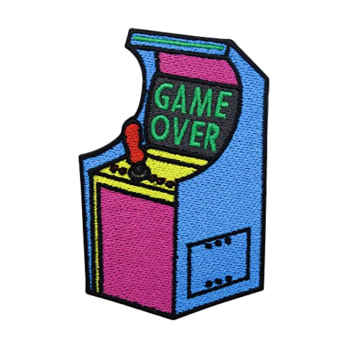 Finally Home Patch zum Aufbügeln - Game Over Retro Automat | Vintage Patches, Old School Bügelbild, Classic Gamer Aufbügler, Oldschool Gaming Aufnäher Finally Home Patch zum Aufbügeln - Game Over Retro Automat | Vintage Patches, Old School Bügelbild, Classic Gamer Aufbügler, Oldschool Gaming Aufnäher von Finally Home