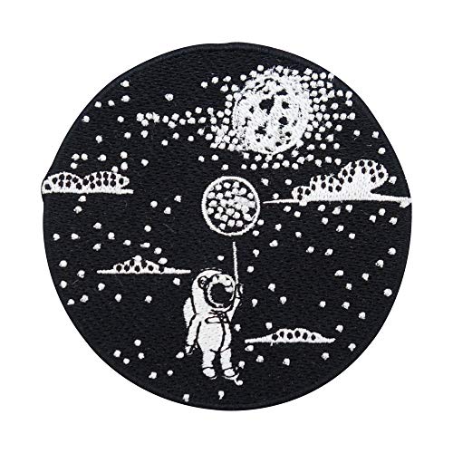Finally Home Fly to the Moon Astronaut mit Ballon Patch zum Aufbügeln | Weltraum Patches, Alien Bügelflicken, Ufo Flicken, Nasa Aufnäher für Kleidung Finally Home Fly to the Moon Astronaut mit Ballon Patch zum Aufbügeln | Weltraum Patches, Alien Bügelflicken, Ufo Flicken, Nasa Aufnäher für Kleidung von Finally Home