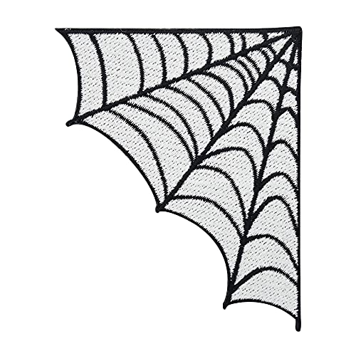 Halloween Spinnenweben Patch zum Aufbügeln | Spinne Patches, Hexe Bügelbild, Spinnennetz Flicken, Aufnäher Finally Home von Finally Home