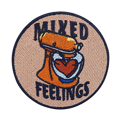 Mixed Feelings Herz Patch zum Aufbügeln | Lustige Heart Patches, Witziges Bügelbild, Essen Aufbügler, Liebe Aufnäher Finally Home Mixed Feelings Herz Patch zum Aufbügeln | Lustige Heart Patches, Witziges Bügelbild, Essen Aufbügler, Liebe Aufnäher Finally Home von Finally Home