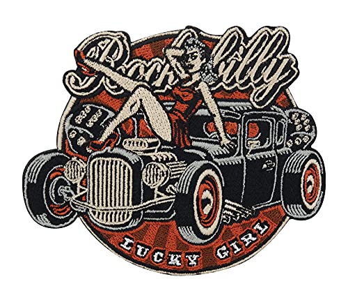 Finally Home Oldtimer Retro Rockabilly Patch zum Aufbügeln | 80er Vintage Motorrad Kutte Patches, Amerika Biker Rückenaufnäher, Motorradjacke Rückenpatch, Old School Aufnäher für Lederwesten Finally Home Oldtimer Retro Rockabilly Patch zum Aufbügeln | 80er Vintage Motorrad Kutte Patches, Amerika Biker Rückenaufnäher, Motorradjacke Rückenpatch, Old School Aufnäher für Lederwesten von Finally Home