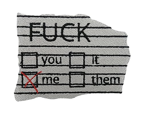 Patch zum Aufbügeln - Fuck Me | Sprüche Patches, Lustige Aufbügler, Weiße Flicken, Bundeswehr Aufnäher Finally Home von Finally Home