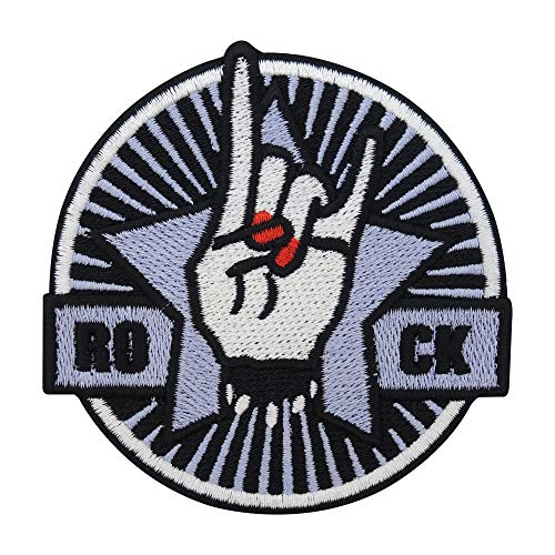 Finally Home Rock Bügelbild Patch zum Aufbügeln | Musik Patches, Aufbügelmotive von Finally Home