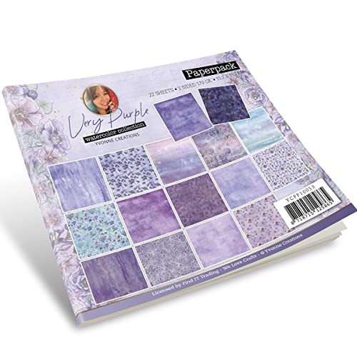 Paperpack - Yvonne Creations - Very Purple von Find It Trading
