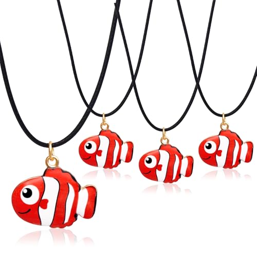 FindFunFine 12 Stück Clownfisch Tropisches Zubehör - Ozeanthema Party Favors für Geschenktüten, Tischdekoration & Festliche Belohnungen - Verstellbares Meeresleben Design für saisonale Feiern FindFunFine 12 Stück Clownfisch Tropisches Zubehör - Ozeanthema Party Favors für Geschenktüten, Tischdekoration & Festliche Belohnungen - Verstellbares Meeresleben Design für saisonale Feiern von FindFunFine