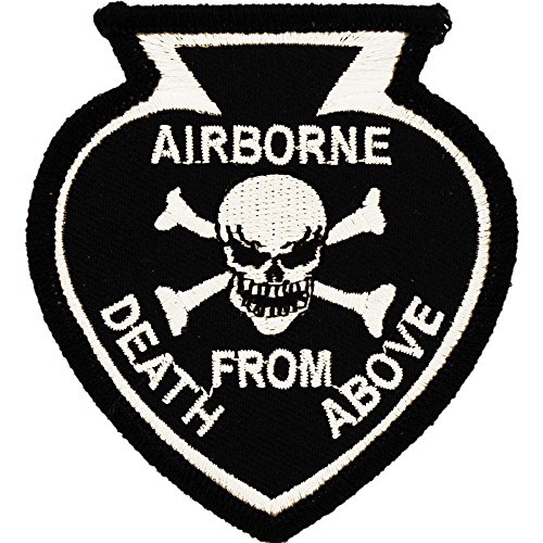 Airborne Death From Above Spade & Skull Patch 3 by FindingKing von FindingKing