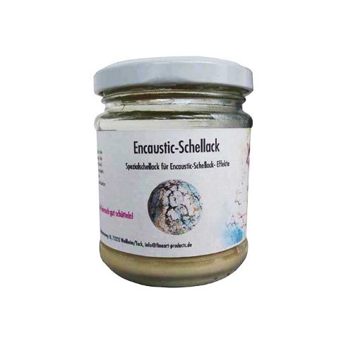 Meyco Encaustic-Schellack, 100 g im Gläschen, Silber Meyco Encaustic-Schellack, 100 g im Gläschen, Silber von Meyco