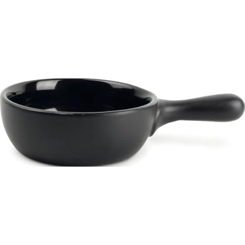 »Ardo« Ofenschale, Länge: 200 mm, Breite: 125 mm , Höhe: 40 mm, schwarz, 6 Stück von Fine Dining & Living