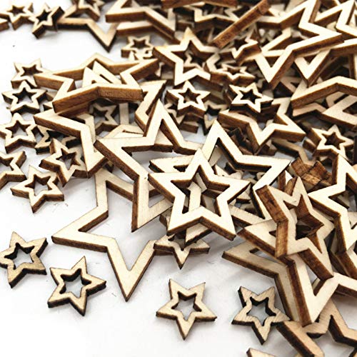 300 pcs Holzsterne Sterne Holz Dekosterne Holzverzierung Unvollendete Holzverzierungen Dekoration Holz Ornament,für Weihnachten Hochzeit Party DIY Handwerk Tisch Streuung Dekoration 3 Größen(1/2/3)cm 300 pcs Holzsterne Sterne Holz Dekosterne Holzverzierung Unvollendete Holzverzierungen Dekoration Holz Ornament,für Weihnachten Hochzeit Party DIY Handwerk Tisch Streuung Dekoration 3 Größen(1/2/3)cm von Fine jade2