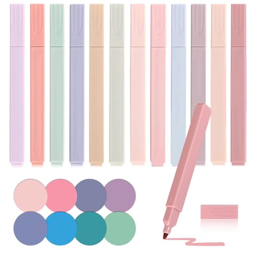 FineInno 400 Transparente Haftnotizen with 12 Pastell Textmarker, Sticky Notes Aesthetic Marker Book Annotation Haftnotizen Tabs für Zuhause Büro Supplies FineInno 400 Transparente Haftnotizen with 12 Pastell Textmarker, Sticky Notes Aesthetic Marker Book Annotation Haftnotizen Tabs für Zuhause Büro Supplies von FineInno