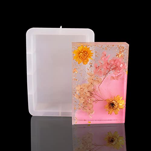 FineInno Rechteckig Epoxidharz Silikonform Gießform für DIY Tabletts Platten Desktop Dekorationen Erhaltung von Blumen Kristall Gipsformen FineInno Rechteckig Epoxidharz Silikonform Gießform für DIY Tabletts Platten Desktop Dekorationen Erhaltung von Blumen Kristall Gipsformen von FineInno