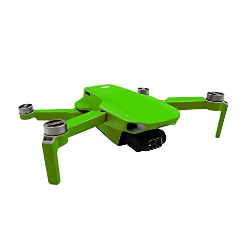 Finest Folia Schutzfolie kompatibel mit Drohne DJI Mini 2 und Controller Aufkleber Set passgenau wasserfest Skin Sticker Design Folie (Vollverklebung K160, Neon grün) von Finest Folia