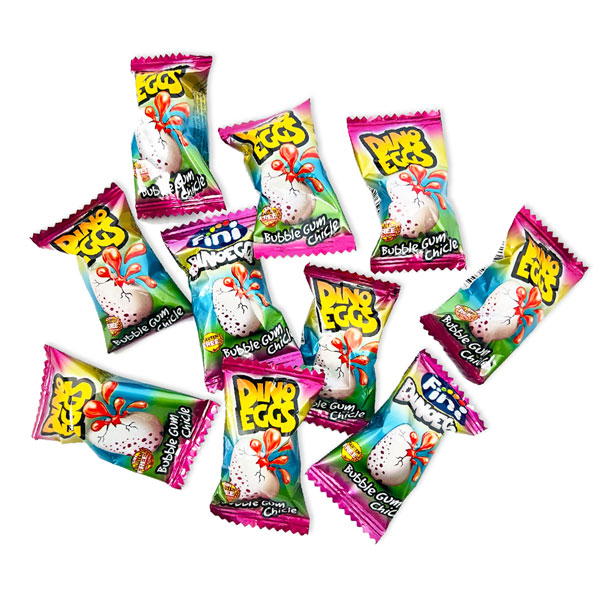 Dino-Ei mit saurer Flüssigfüllung, 10 Stück, 50g, Mitgebsel Dinoparty Dino-Ei mit saurer Flüssigfüllung, 10 Stück, 50g, Mitgebsel Dinoparty von Fini