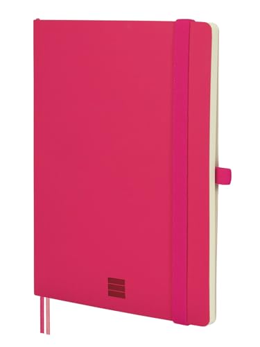 Finocam - Notizbuch Nexo Flexibler Einband Blanko Fuchsia | Notizbuch DIN A5 mit perforierten Blättern | Innentasche und Stifthalter | 72 Blätter, Ideal zum Schreiben und Zeichnen Finocam - Notizbuch Nexo Flexibler Einband Blanko Fuchsia | Notizbuch DIN A5 mit perforierten Blättern | Innentasche und Stifthalter | 72 Blätter, Ideal zum Schreiben und Zeichnen von Finocam