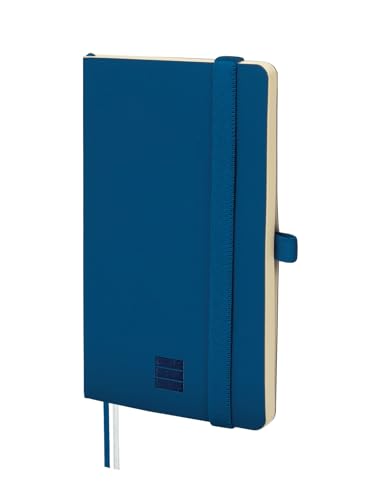 FINOCAM - Notizbuch Nexo Flexibler Einband Dotted-Gepunktet - Marineblau | Kleines Notizbuch mit perforierten Blättern | Innentasche und Stifthalter | 72 Seiten, Ideal als Bullet Journal FINOCAM - Notizbuch Nexo Flexibler Einband Dotted-Gepunktet - Marineblau | Kleines Notizbuch mit perforierten Blättern | Innentasche und Stifthalter | 72 Seiten, Ideal als Bullet Journal von Finocam