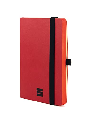 Finocam - Notizbuch Flexi Modern Blanko Rot von Finocam