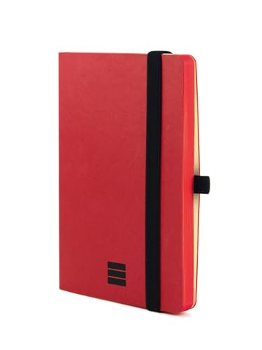 Finocam - Notizbuch Modern Blanko Rot Finocam - Notizbuch Modern Blanko Rot von Finocam