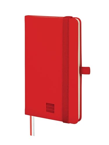Finocam - Notizbuch Nexo Festeinband Horizontal Liniert Rot | Kleines Notizbuch mit perforierten Blättern | Innentasche und Stifthalter | 72 Seiten, Ideal zum Schreiben Finocam - Notizbuch Nexo Festeinband Horizontal Liniert Rot | Kleines Notizbuch mit perforierten Blättern | Innentasche und Stifthalter | 72 Seiten, Ideal zum Schreiben von Finocam