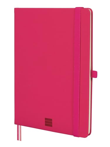 FINOCAM - Notizbuch Nexo Festeinband Glatt Fuchsia | Notizbuch DIN A5 mit perforierten Blättern | Innentasche und Stifthalter | 72 Blätter, Ideal zum Schreiben und Zeichnen FINOCAM - Notizbuch Nexo Festeinband Glatt Fuchsia | Notizbuch DIN A5 mit perforierten Blättern | Innentasche und Stifthalter | 72 Blätter, Ideal zum Schreiben und Zeichnen von Finocam