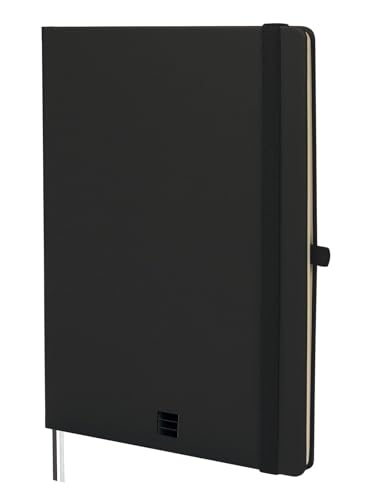 Finocam - Notizbuch Nexo Festeinband Dotted-Gepunktet Schwarz| Großes Notizbuch mit perforierten Blättern | Innentasche und Stifthalter | 72 Seiten, Ideal als Bullet Journal Finocam - Notizbuch Nexo Festeinband Dotted-Gepunktet Schwarz| Großes Notizbuch mit perforierten Blättern | Innentasche und Stifthalter | 72 Seiten, Ideal als Bullet Journal von Finocam